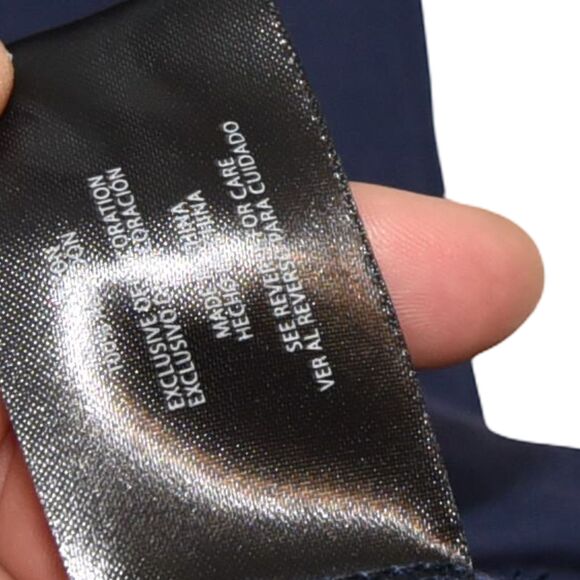 NWT Banana Republic Men's Navy LUXE Touch Performance Polo Shirt XXL - Picture 9 of 9